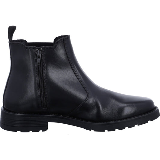 Dark Slate Gray Ara Men's Alek Allesio Boot Black Leather