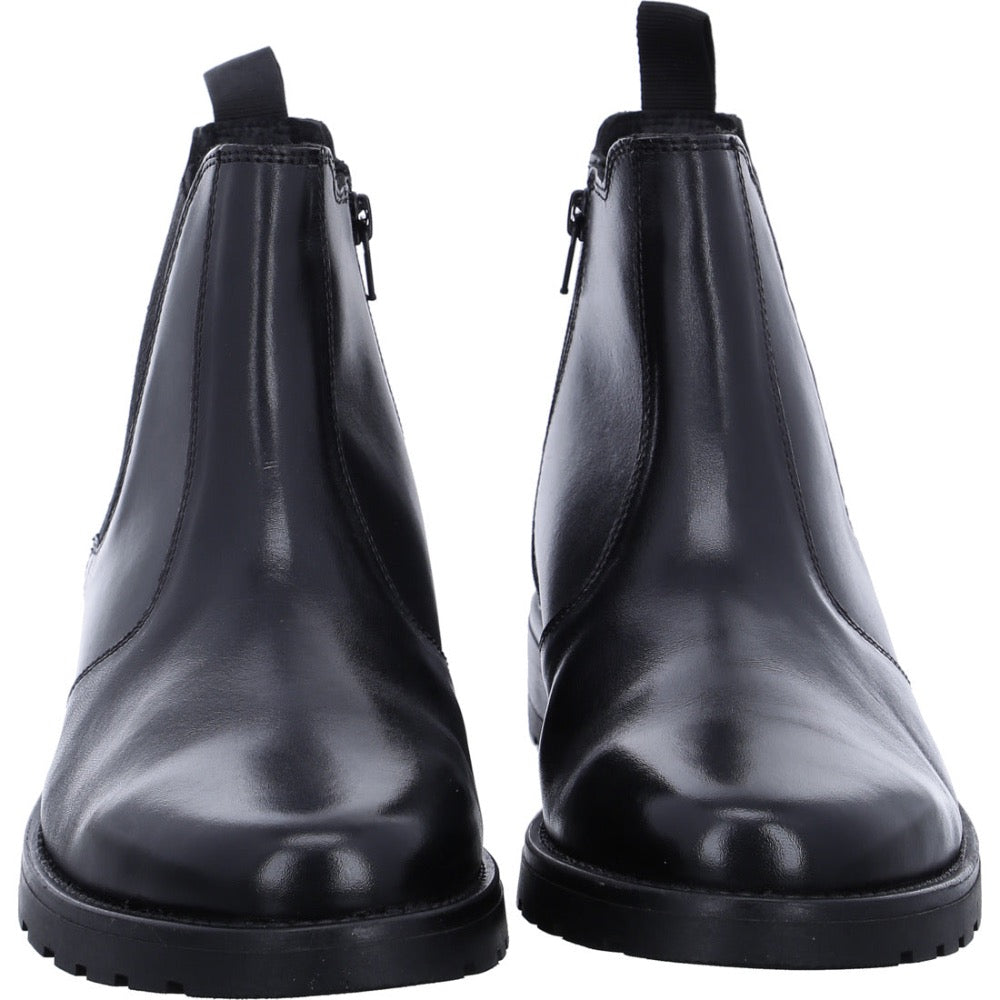 Dark Slate Gray Ara Men's Alek Allesio Boot Black Leather