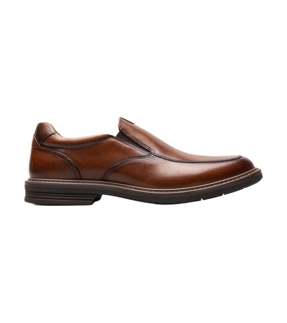 Florsheim Norwalk Moc Toe Slip-On 9.5 Men's Cognac Florsheim Norwalk Moc Toe Slip-On 9.5 Men's Cognac