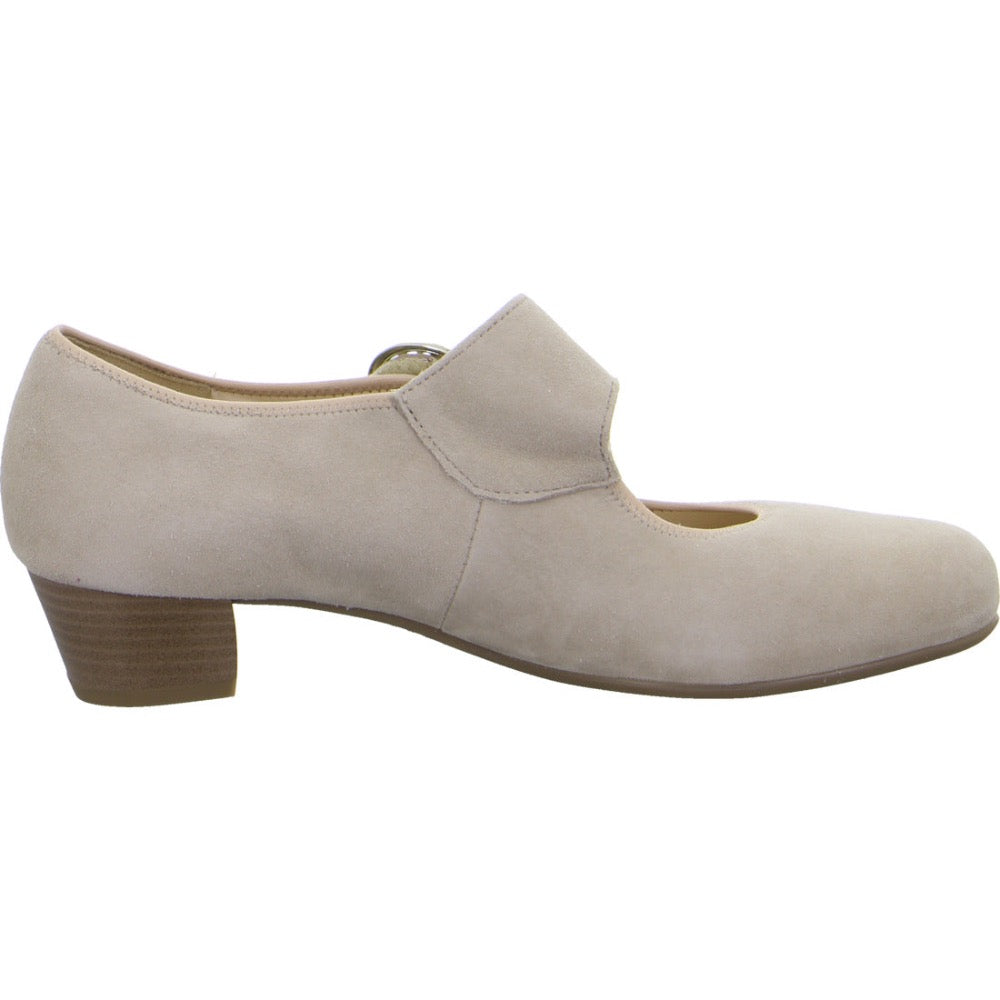 Dark Gray Ara Women's Calico II Mid Heel Sand Kid Suede