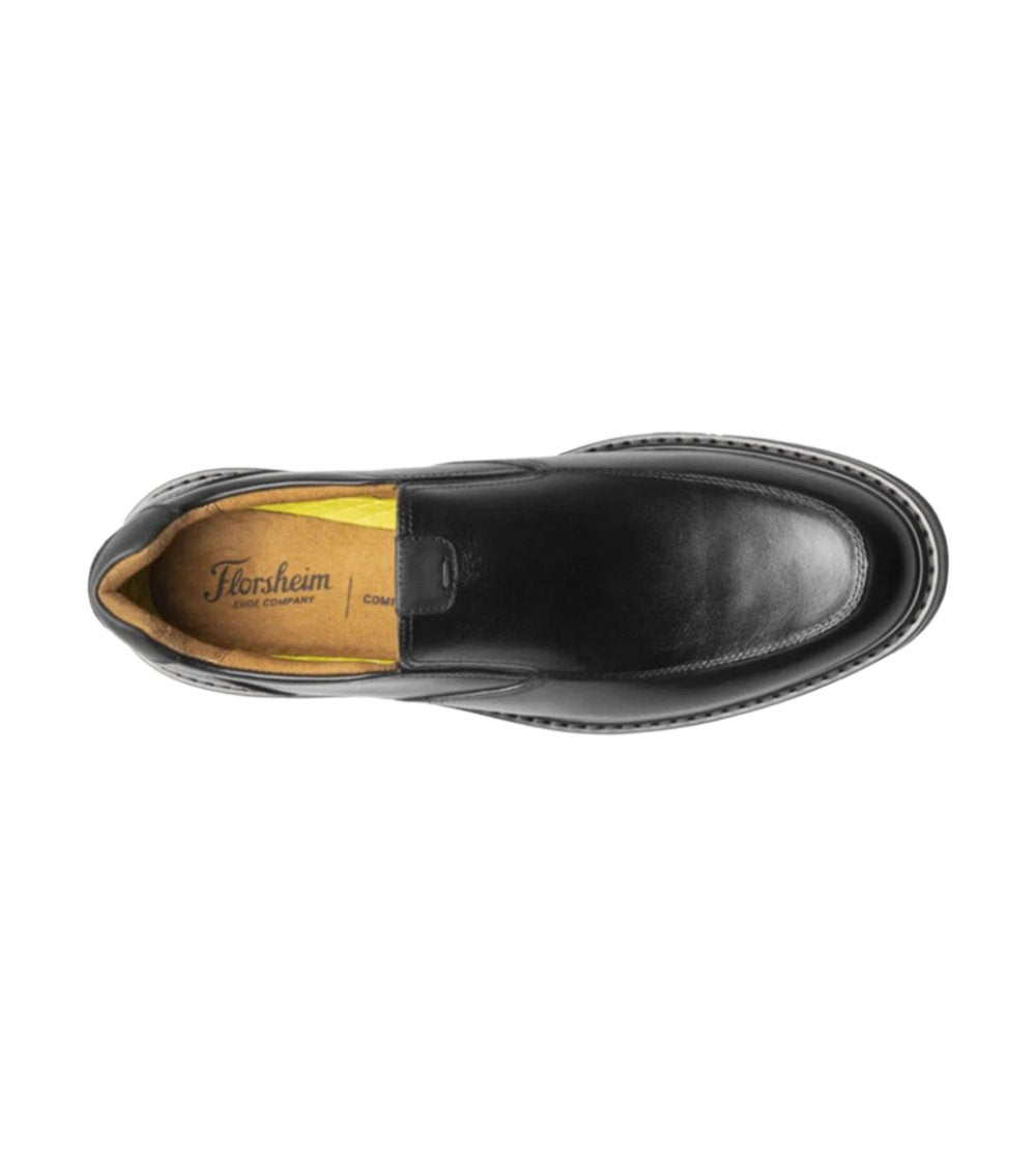 Dark Olive Green Florsheim Men's Norwalk Moc Toe Slip on Black Smith