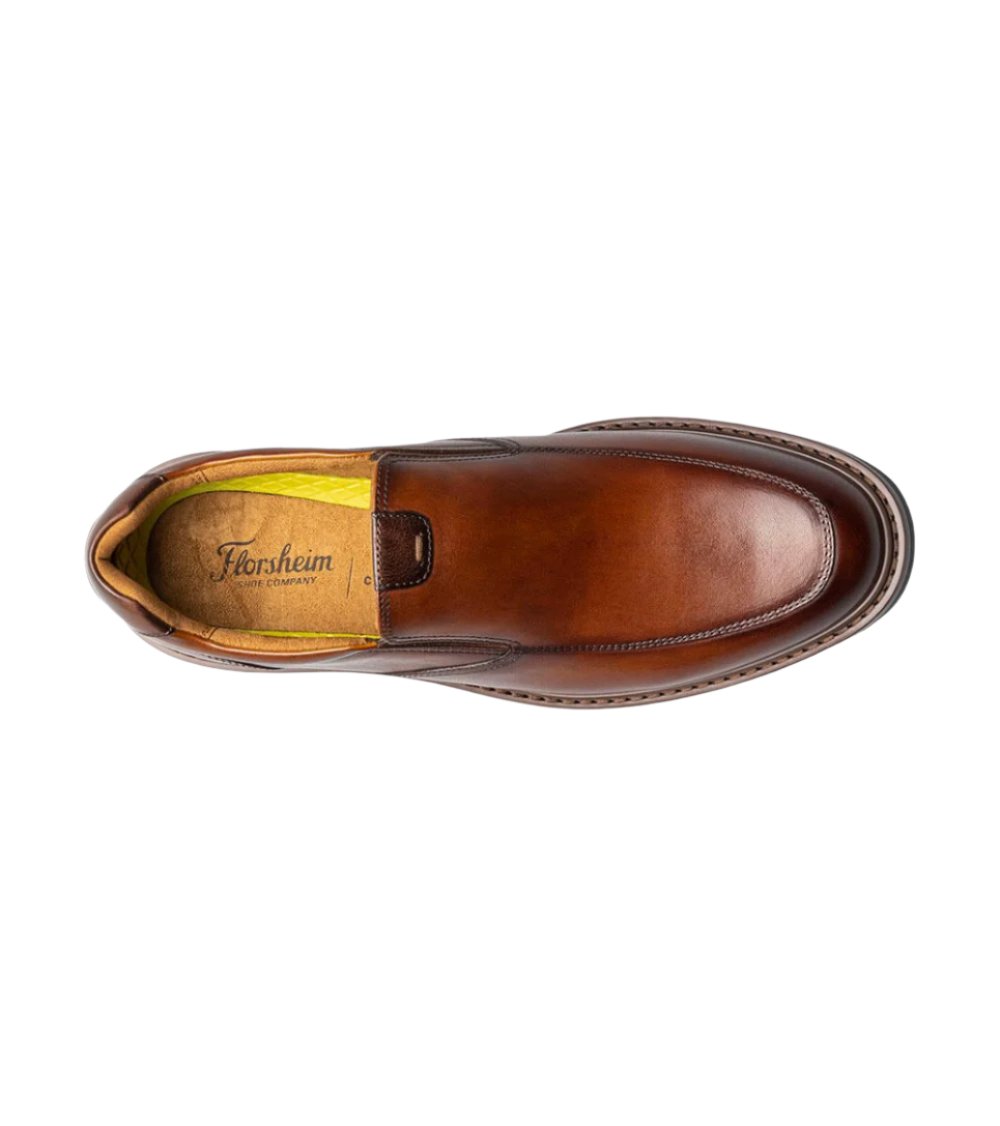 Snow Florsheim Men's Norwalk Moc Toe Slip On Cognac