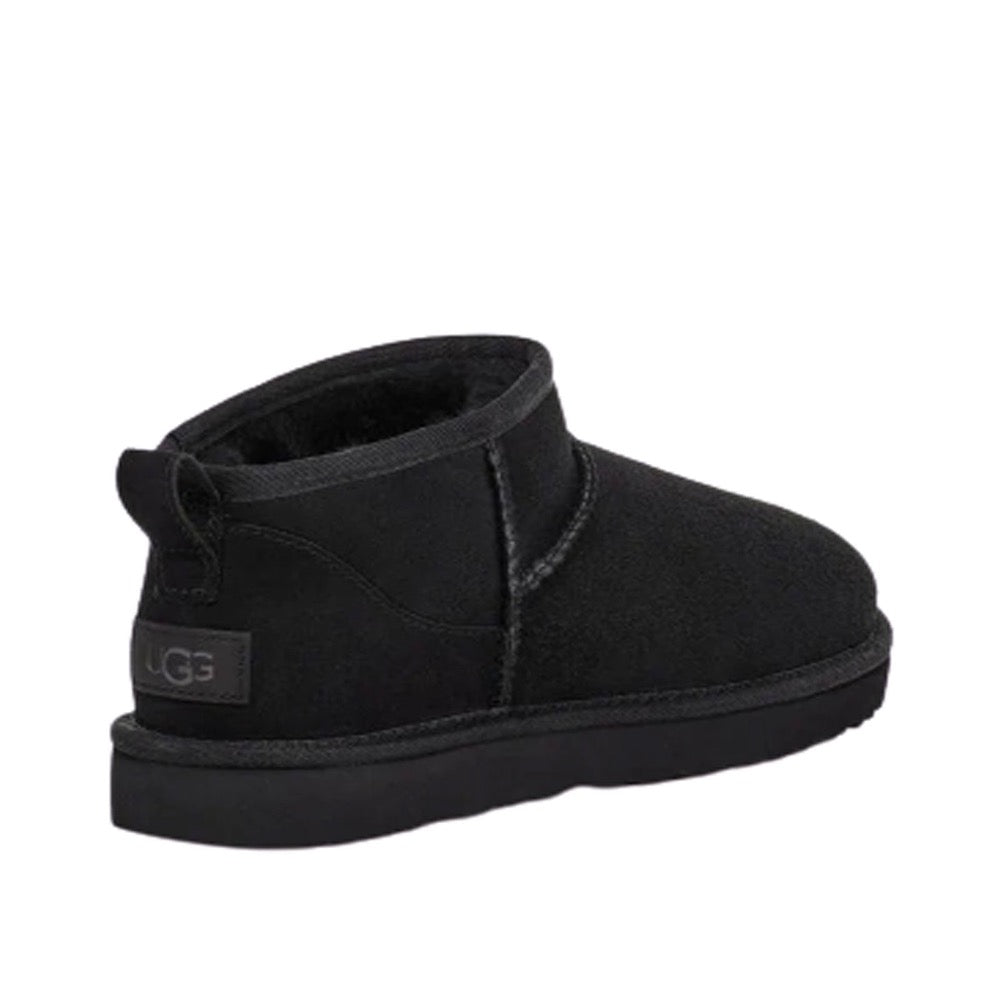 Black Ugg Women's Classic Ultra Mini II Suede Boot Black