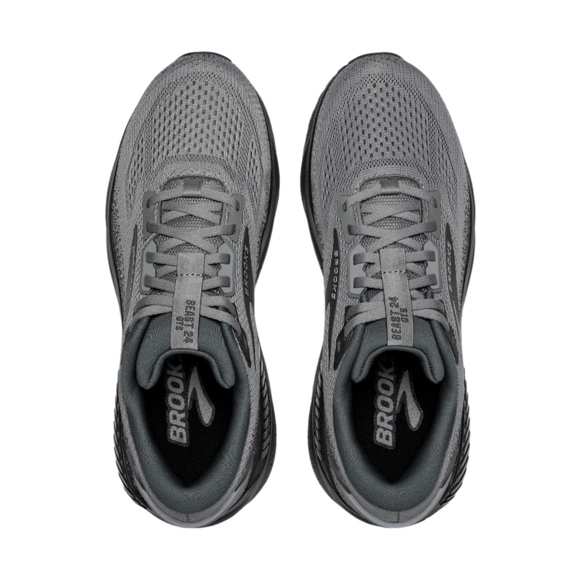 Dim Gray Brooks Men's Beast GTS 24 Primer Grey / Ebony