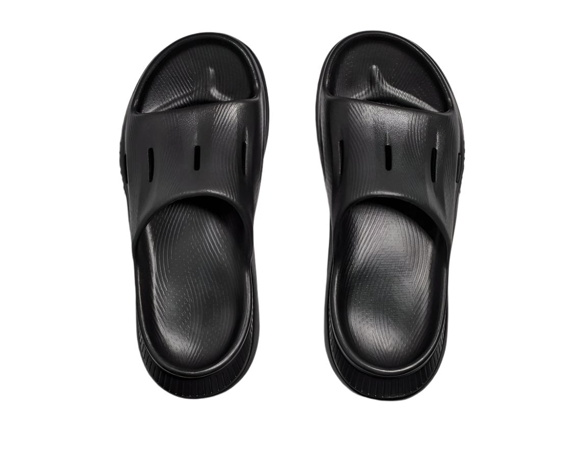Lavender Hoka Unisex Ora Recovery Slide 3 Black / Black