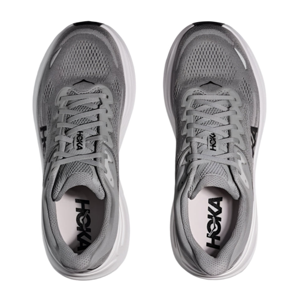 Slate Gray Hoka Men's Bondi 9 Galactic Grey