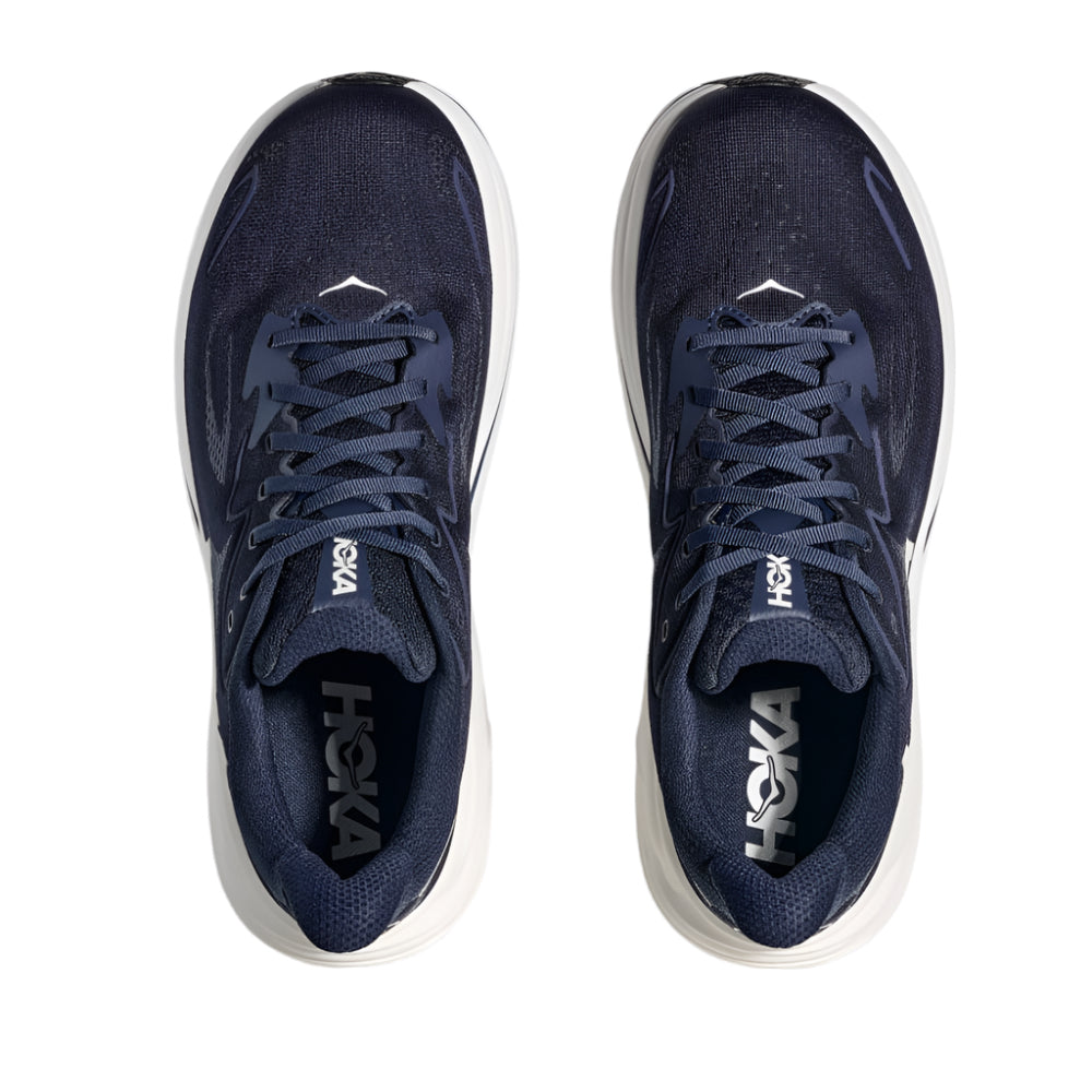 Dark Slate Gray Hoka Men's Clifton 10 Navy / White