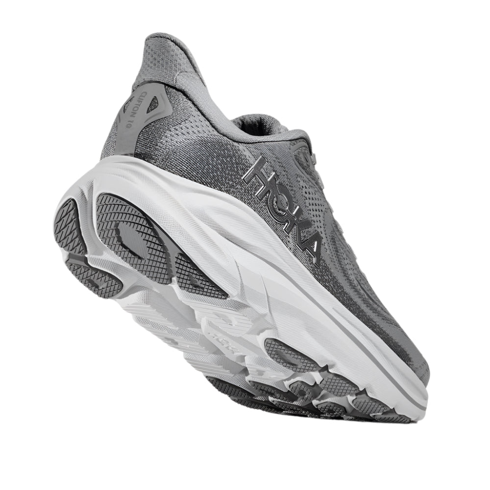 Gray Hoka Women's Clifton 10 Stellar Grey / Galactic Grey