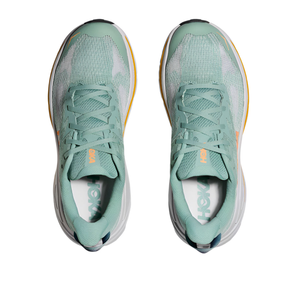 Dark Sea Green Hoka Women's Challenger 8 Jade / Cosmic Grey