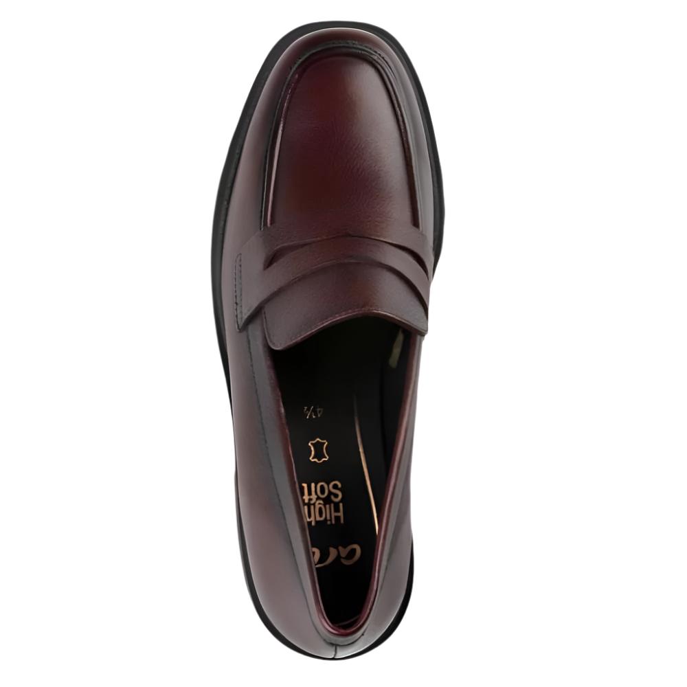 Dark Slate Gray Ara Women's Prism Penny Loafer Amarone Calf Leather