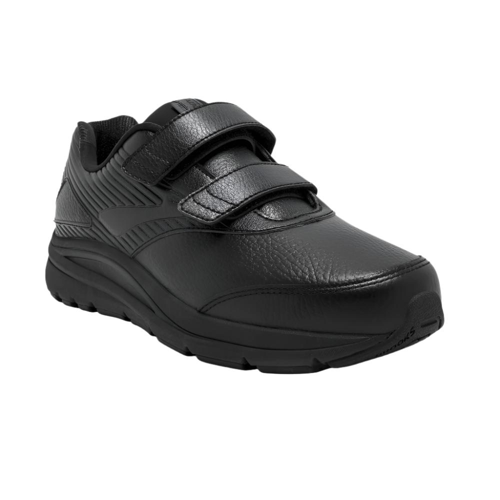 White Smoke Brooks Women's Addiction Walker V-Strap 2 Black Wide