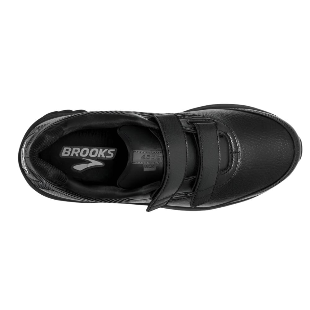 White Smoke Brooks Women's Addiction Walker V-Strap 2 Black Wide