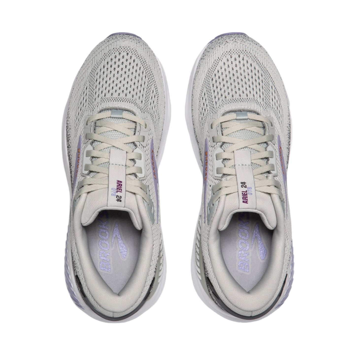 Gray Brooks Women's Ariel GTS 24 Mercury / Ebony / Sweet Lavender