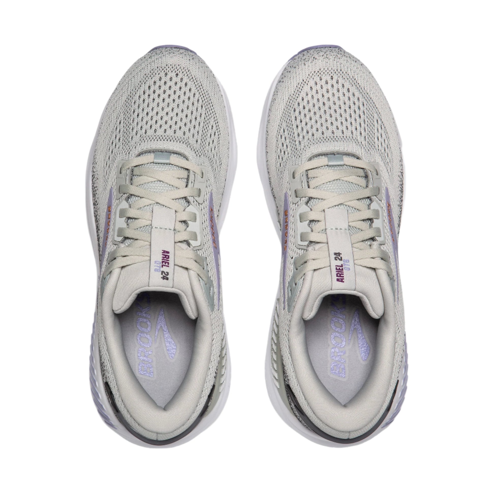Gray Brooks Women's Ariel GTS 24 Mercury / Ebony / Sweet Lavender
