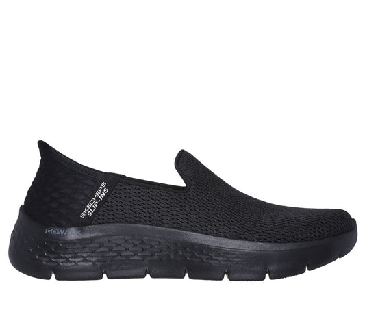 Dark Slate Gray Skechers Women's GO WALK Flex - Relish Black