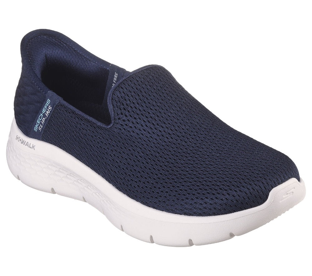 Dark Slate Gray Skechers GO WALK Flex - Relish Navy