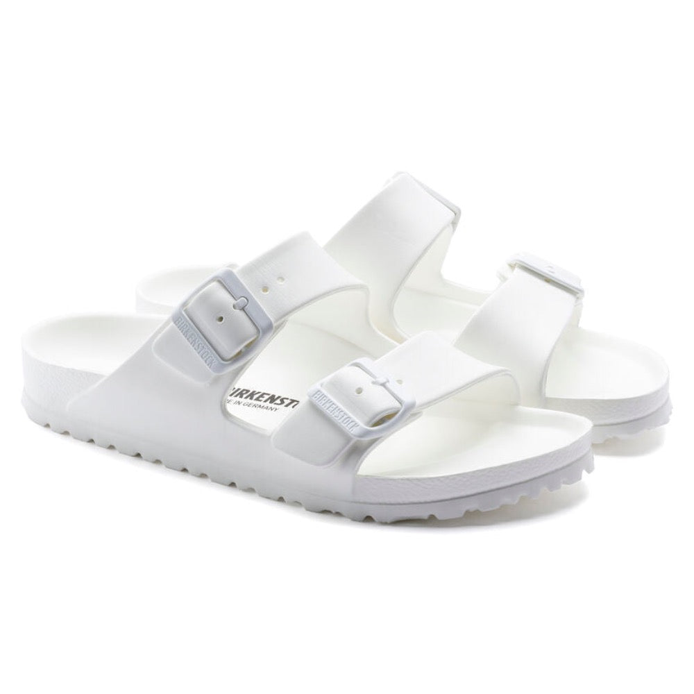 Light Gray Birkenstock Women's Arizona EVA White