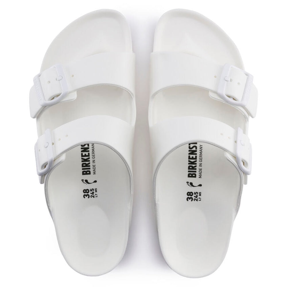 Light Gray Birkenstock Women's Arizona EVA White