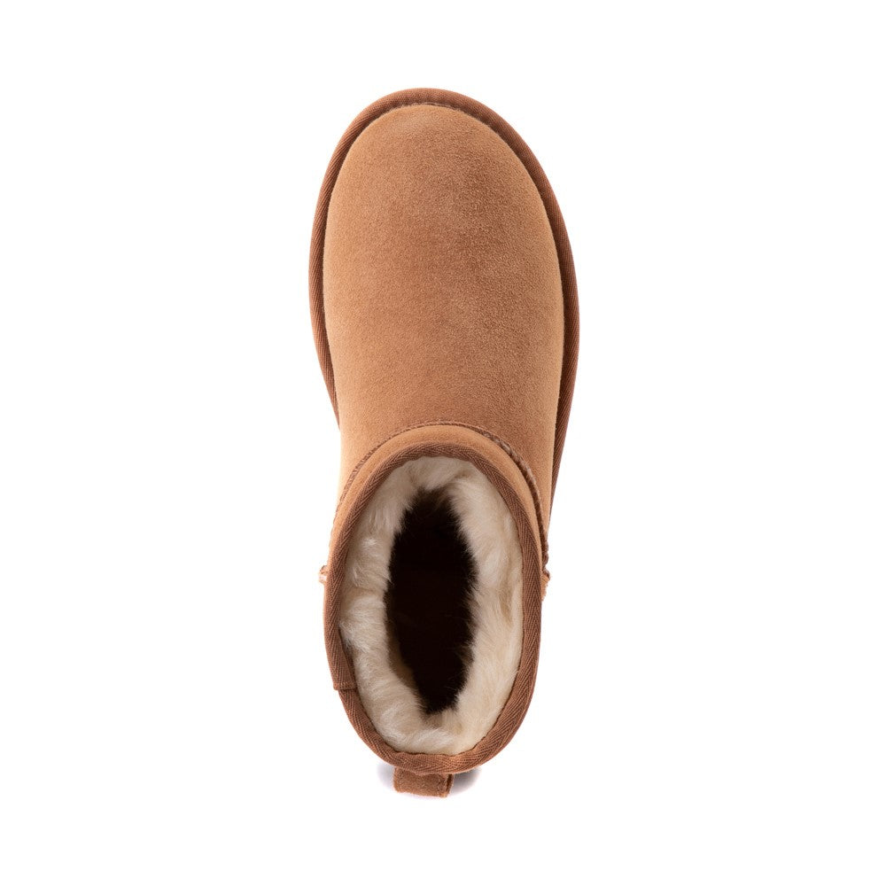 Rosy Brown Ugg Women's Classic Mini II Suede Boot Chestnut
