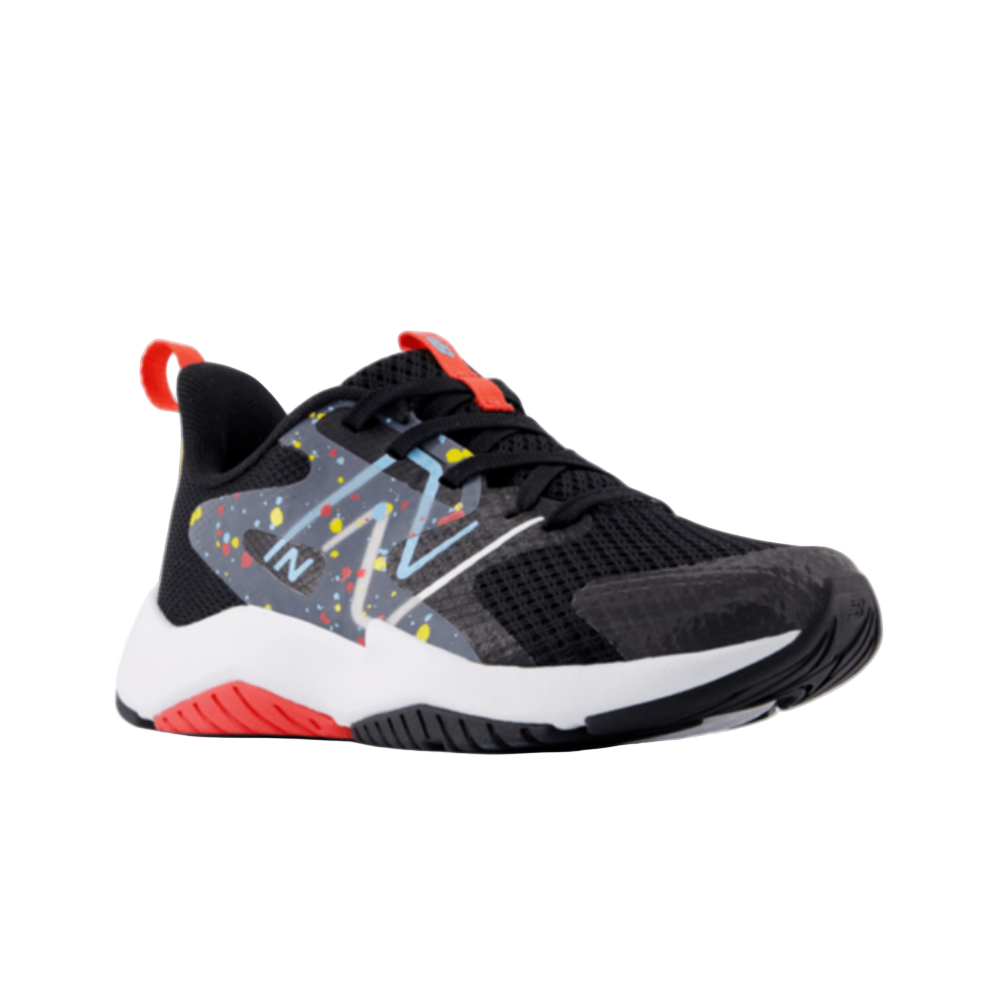 Thistle New Balance Boys Rave Run v2 Lace Black