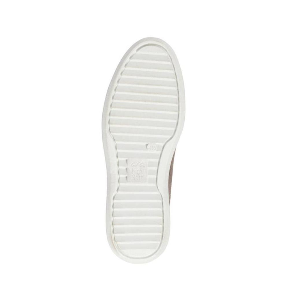 Light Gray Ara Women's Crystal Sneaker Moon Veronacalf / Metallic Little Hearts