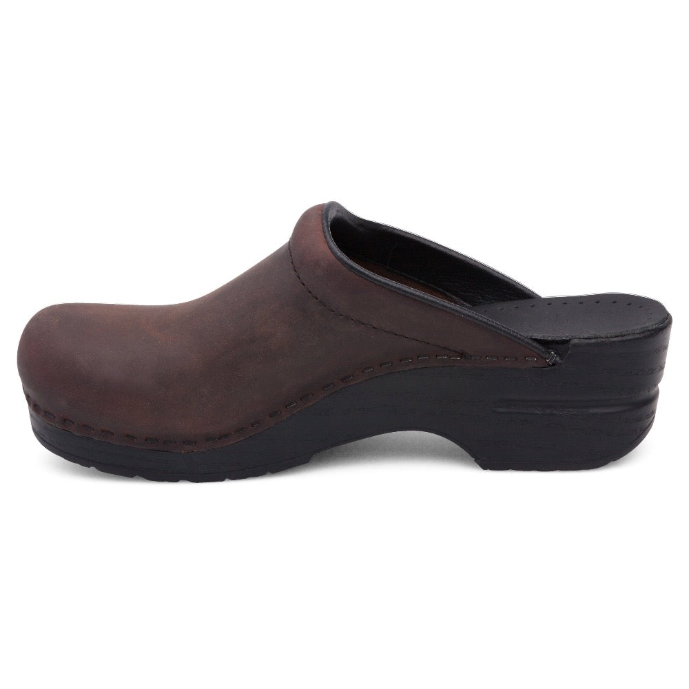 Dark Slate Gray Dansko Women's Sonja Antique Brown Oiled
