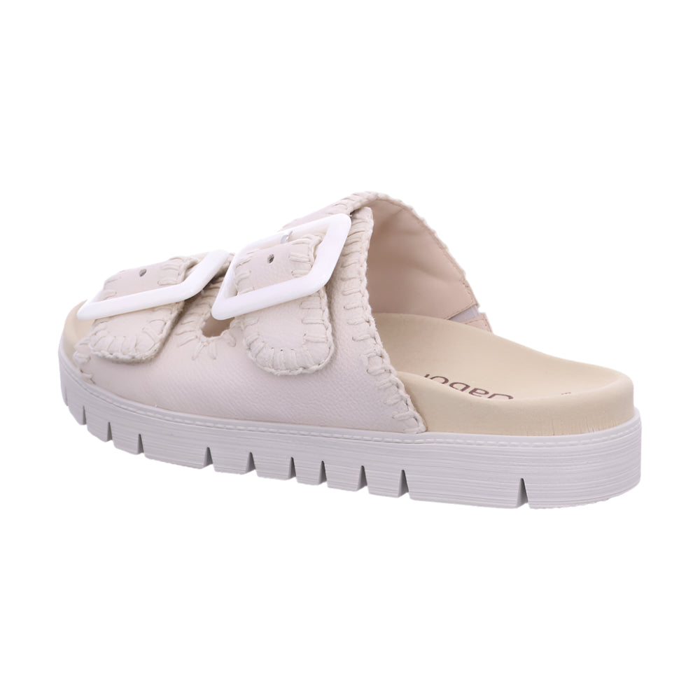 Light Gray Gabor Women's 63.741.22 Slip-On Sandal Cream
