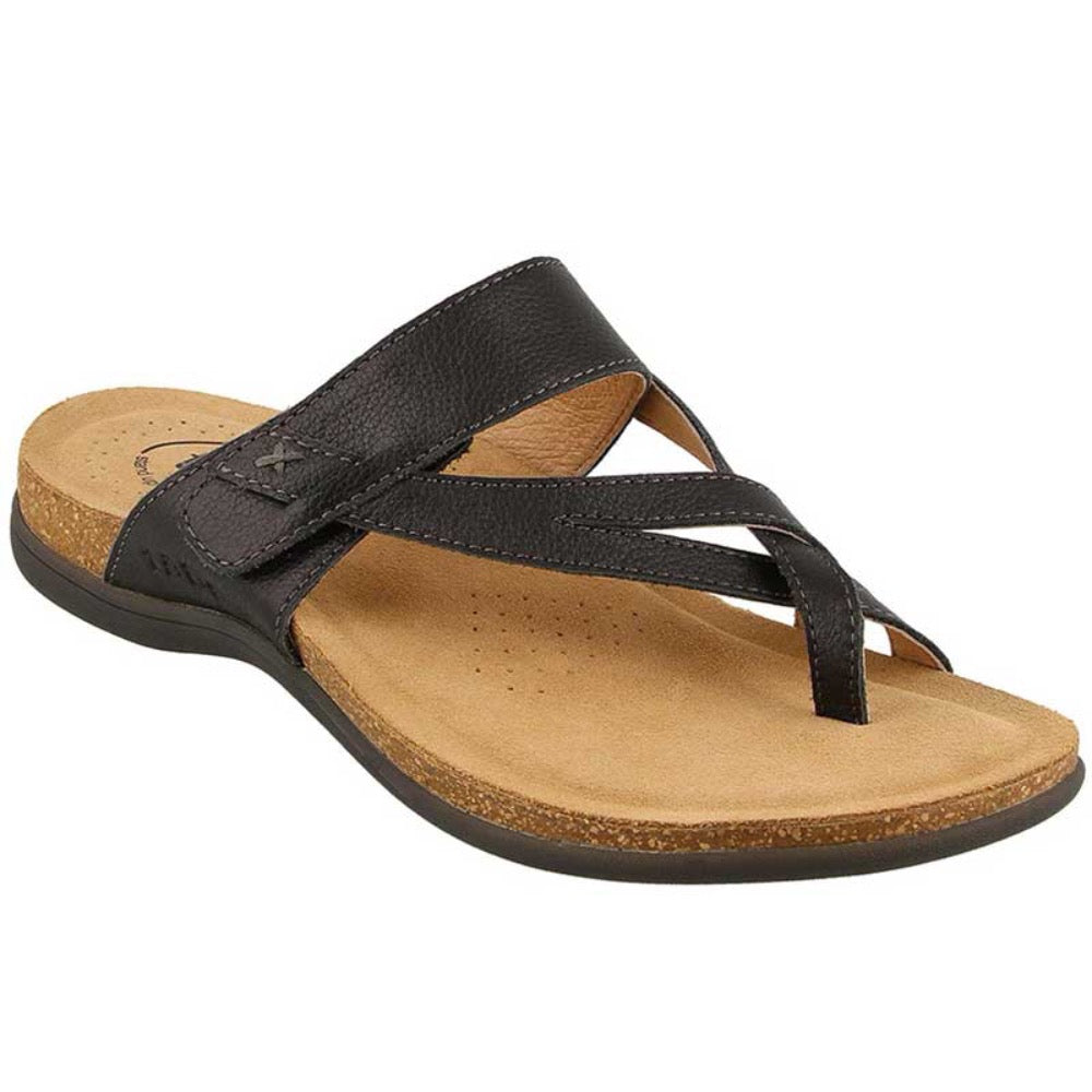 Dark Khaki Taos Women's Perfect Sandal Black
