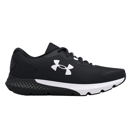Dark Slate Gray Under Armour Boys UA Charged Rogue 3 Black / White