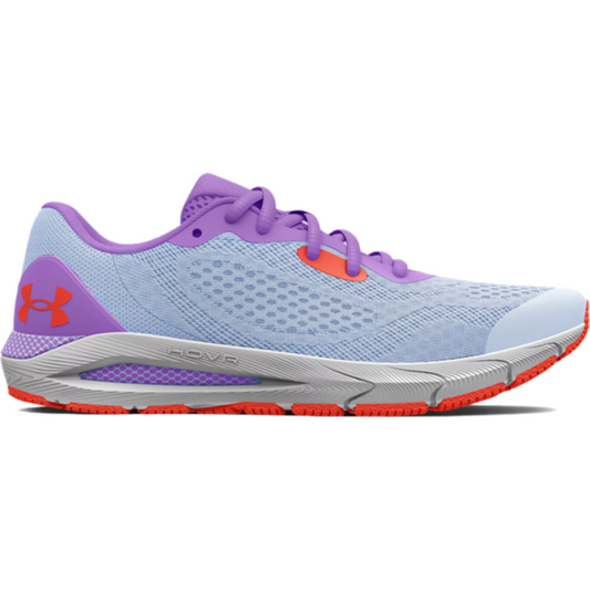 Dark Gray Under Armour Girls HOVR Sonic 5 Oxford Blue