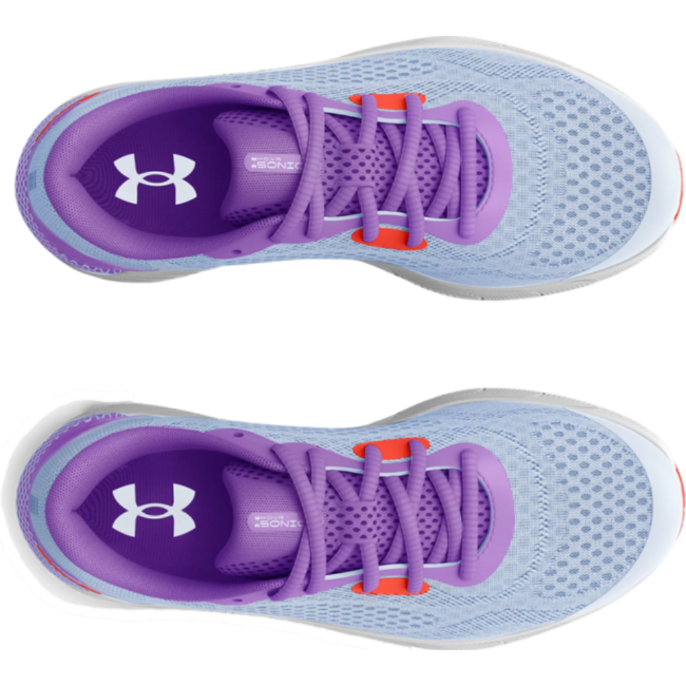 Light Steel Blue Under Armour Girls HOVR Sonic 5 Oxford Blue