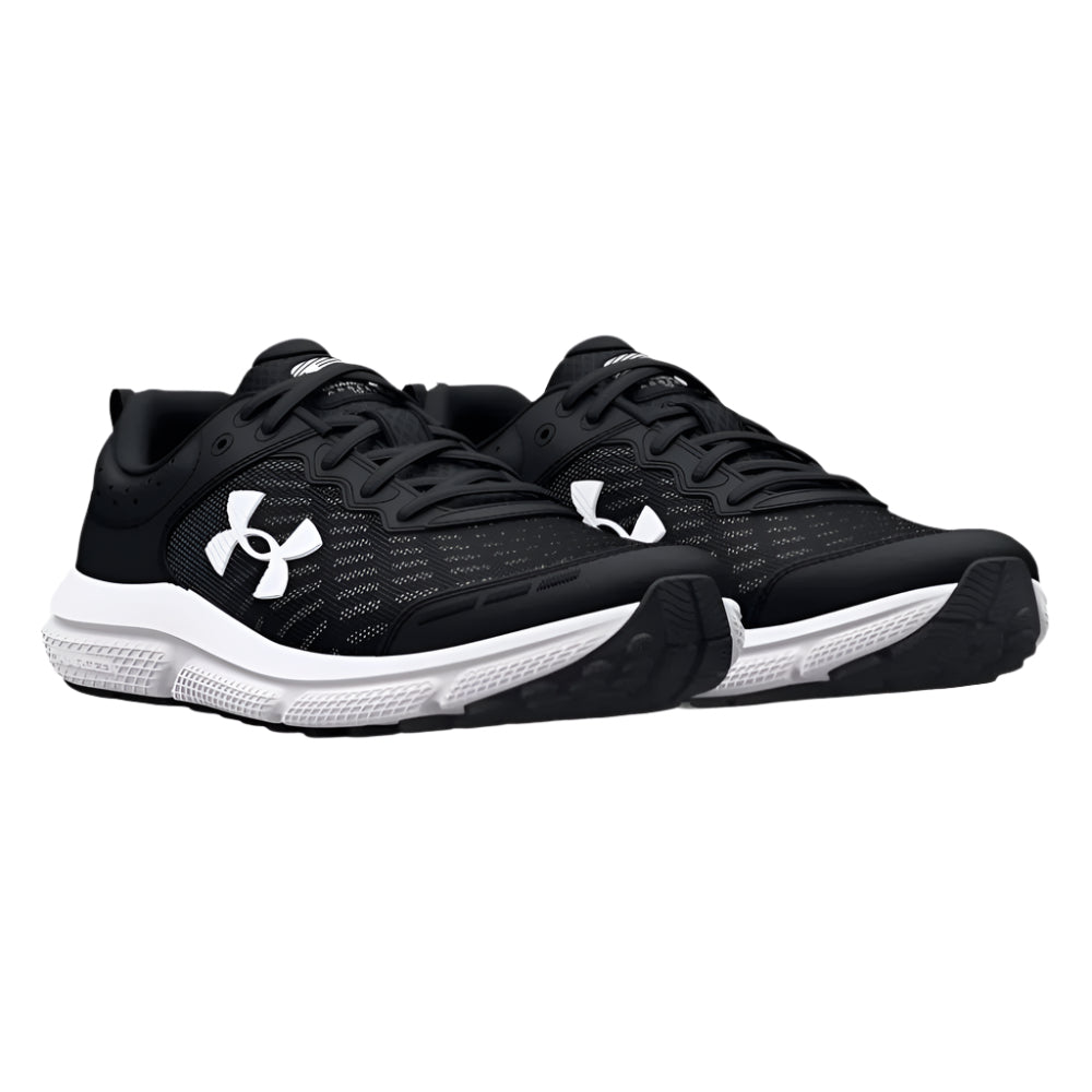Light Gray Under Armour Boys UA Assert 10 Black Wide