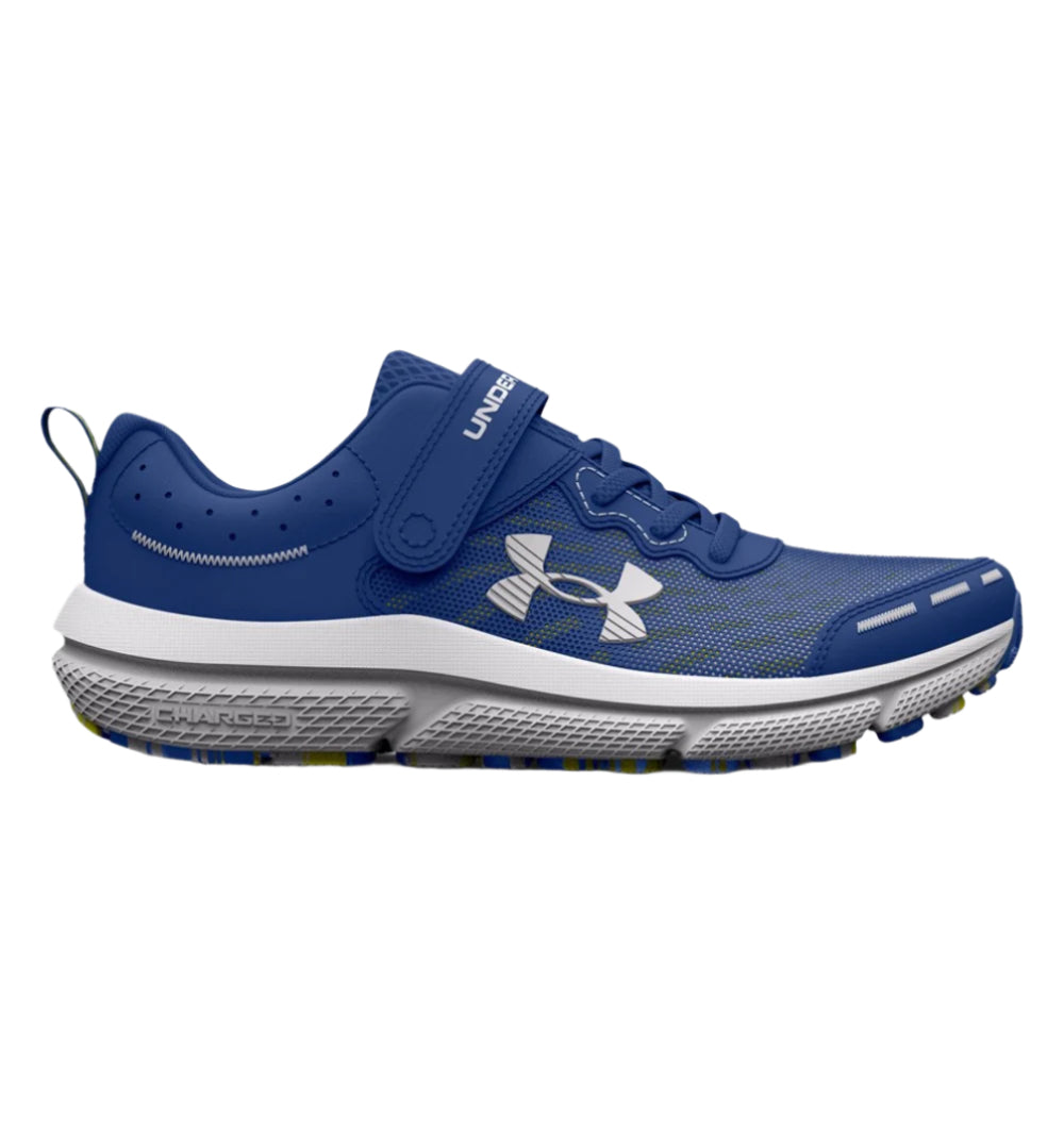 Dark Slate Gray Under Amour Boys UA Assert 10 AC Hook and Loop Blue Mirage