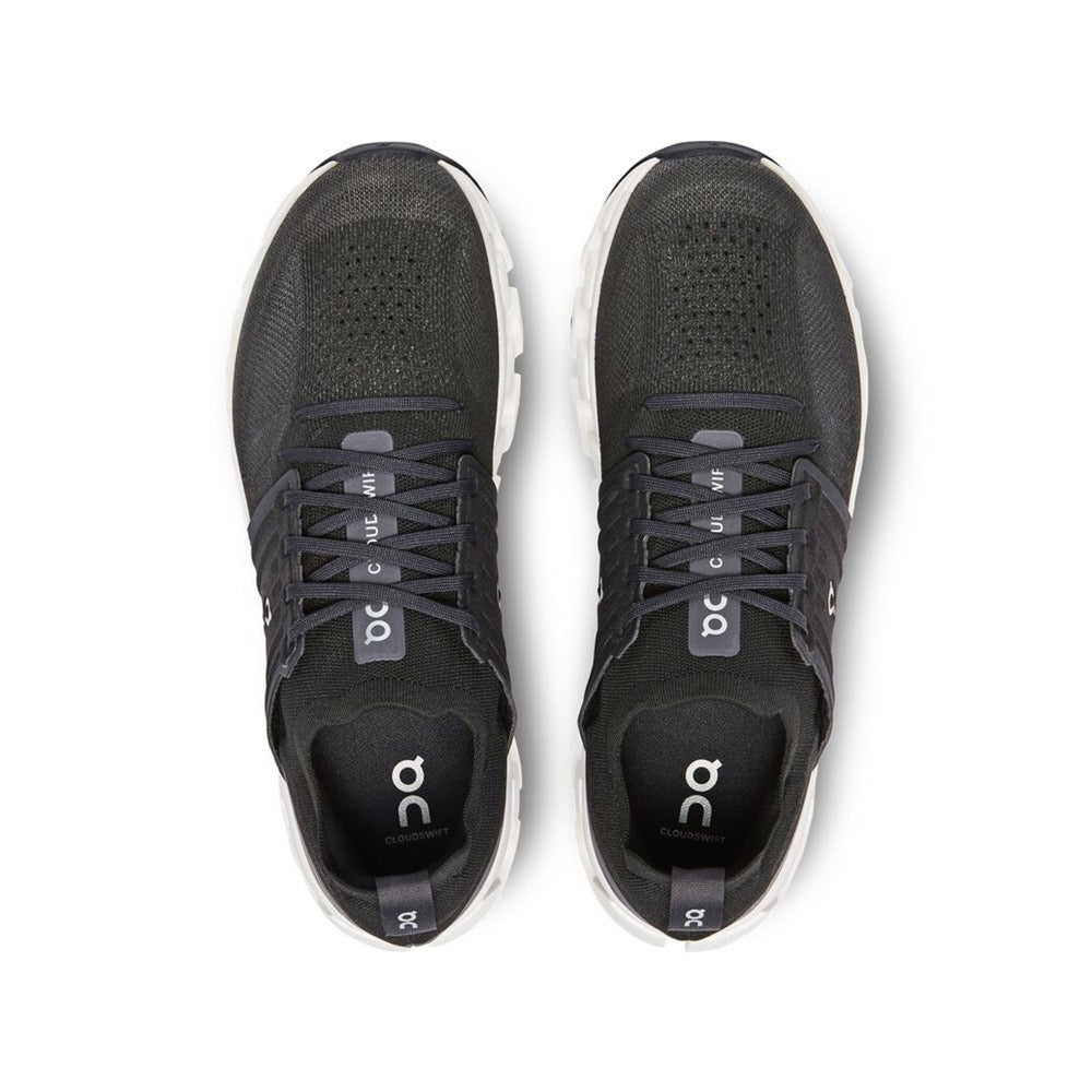 Dark Slate Gray On Running Men's Cloudswift 3 All Black