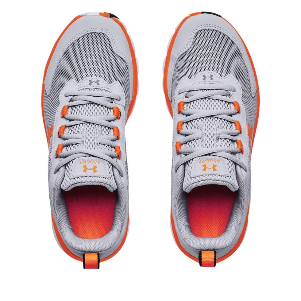 Gray Under Armour Boys UA Assert 9 Mod Gray