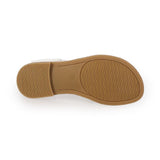 Sienna Valencia Imports (Rachel Shoes) Little Girls Prue Gladiator Sandal Velcro White