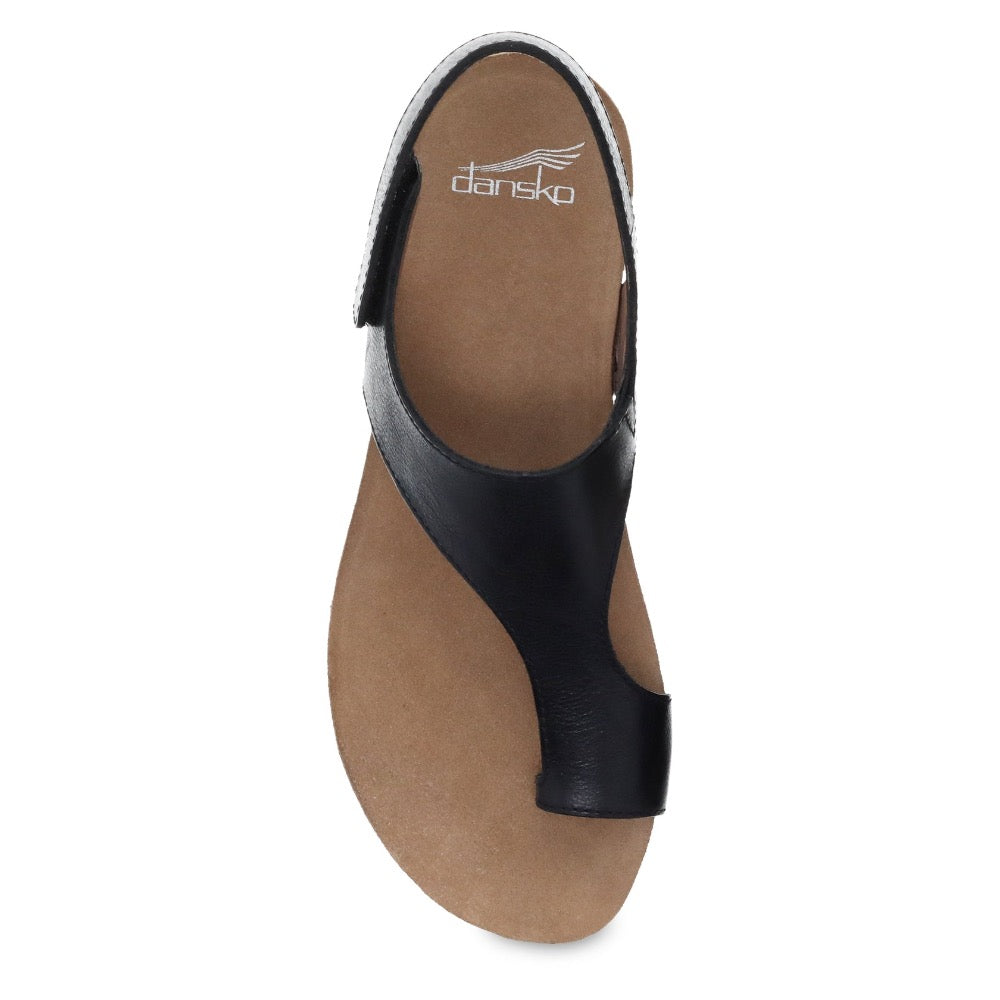Dim Gray Dansko Women's Reece Black Waxy Burnished
