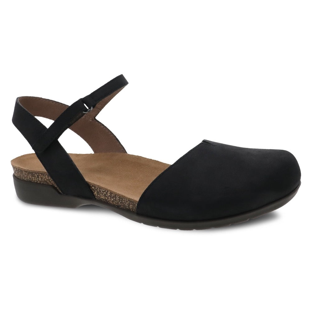 Dark Slate Gray Dansko Women's Rowan Black Nubuck