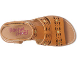 Sienna Valencia Imports (Rachel Shoes) Little Girls Prue Gladiator Sandal Velcro Tan