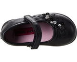 Black Valencia Imports (Rachel Shoes) Toddler Girls Honesty Mary Jane w/ Velcro Strap Black