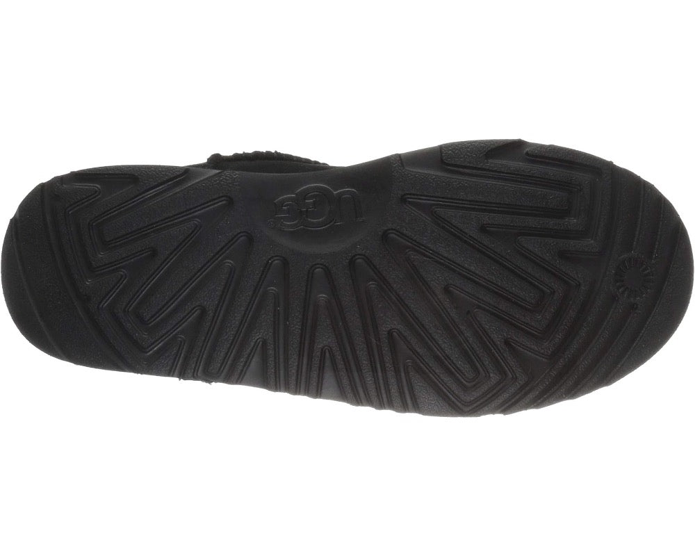 Dark Slate Gray Ugg Big Girls Classic Mini II Suede Boot Black