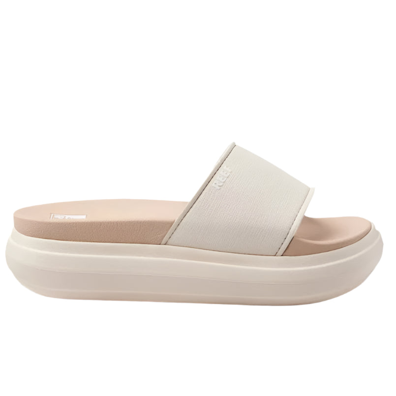 White Smoke Reef Women's Cushion Bondi Bay Platform Slide Vintage / Oasis