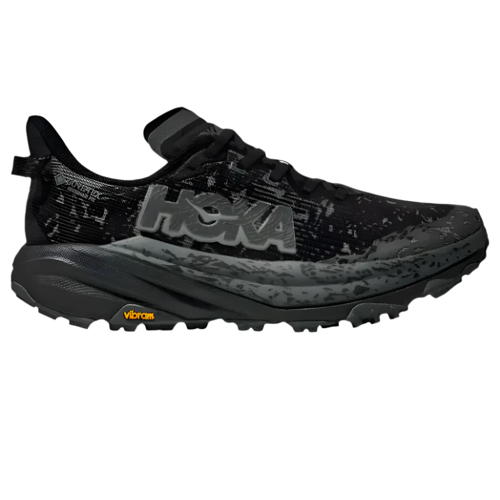 Dark Slate Gray Hoka Men's Speedgoat 6 GTX Black / Outer Orbit
