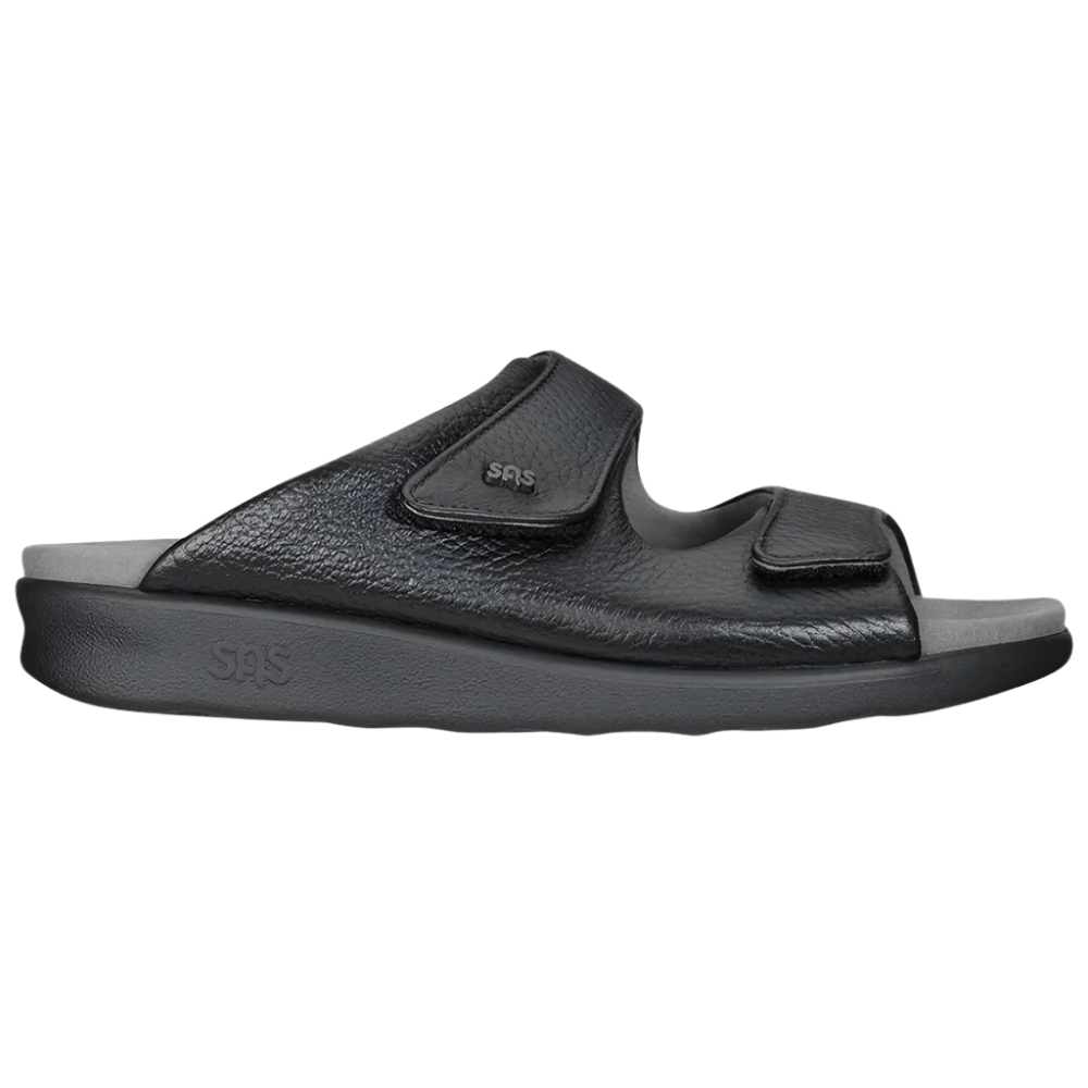Dark Slate Gray Sas Women's Cozy Sandal Black