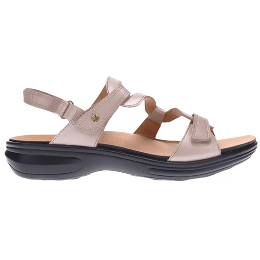 Dark Gray Revere Women's Emerald Sandal Champagne
