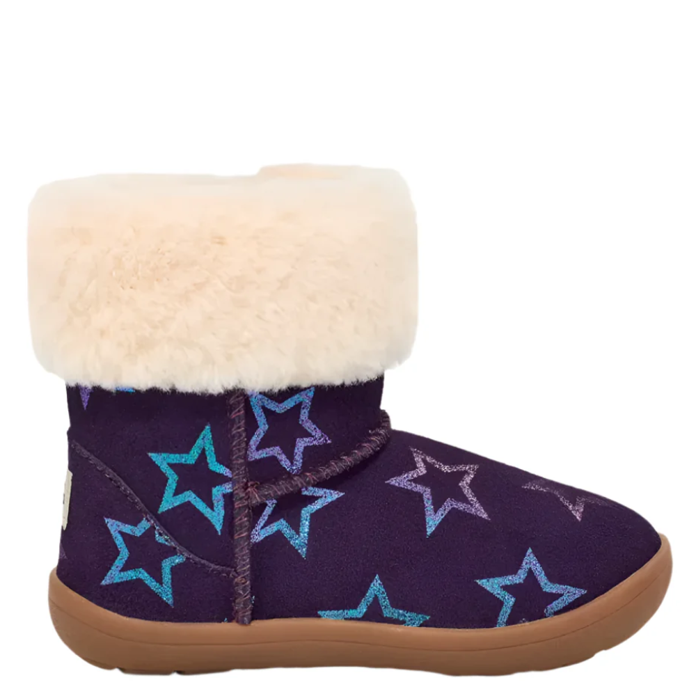UGG Toddler Girls Sammee Iridescent Boot Nightshade Purple