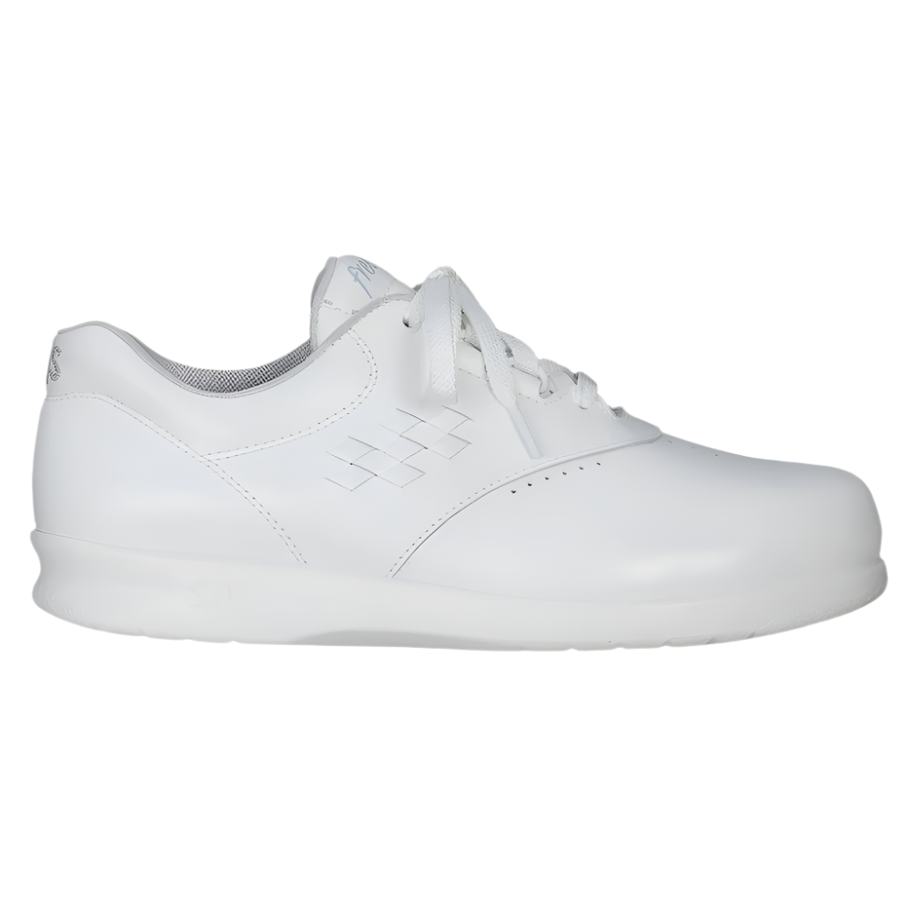 Light Gray Sas Women's Free Time Walking Shoe White