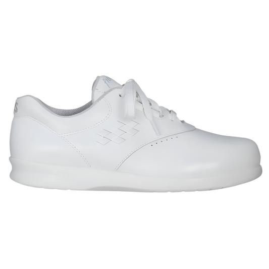 Light Gray Sas Women's Free Time Walking Shoe White
