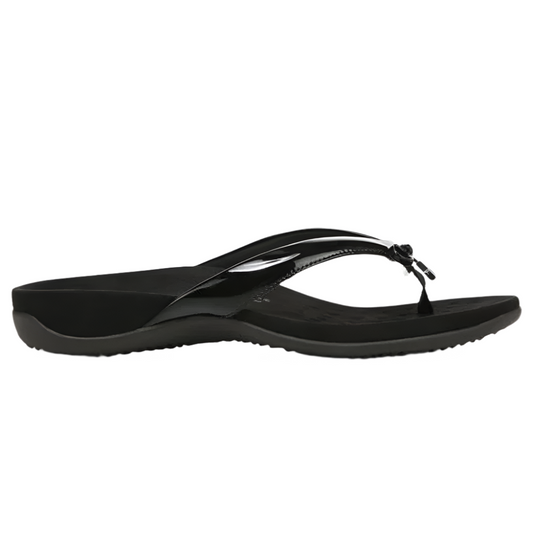 Dark Slate Gray Vionic Women's Bella Toe Post Sandal Black