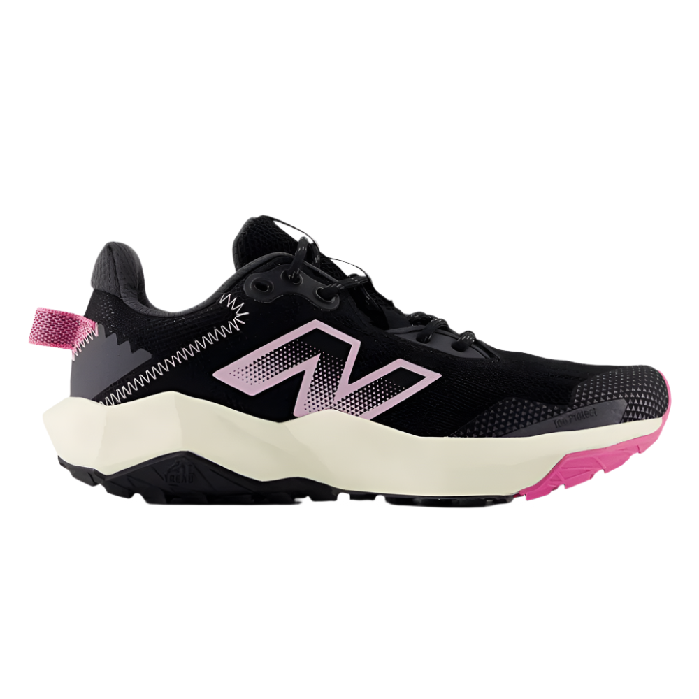 Black New Balance Grade School Girls DynaSoft Nitrel V6 Black / Real Pink